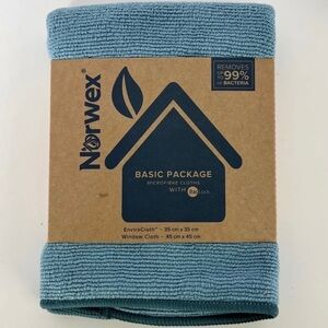 NEW NORWEX TEAL MICROFIBER BASIC PACKAGE
